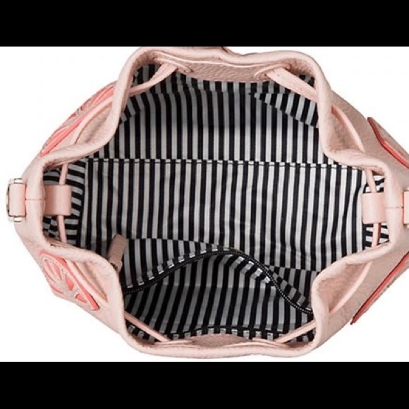Kate Spade Flights of Fancy Grapefruit Mini Bucket Bag Crossbody - Picture 15 of 16